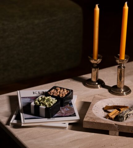 siyah mermer çerezlik