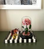 Siyah Beyaz Modern Mermer Sunum Tepsisi - Görsel 10