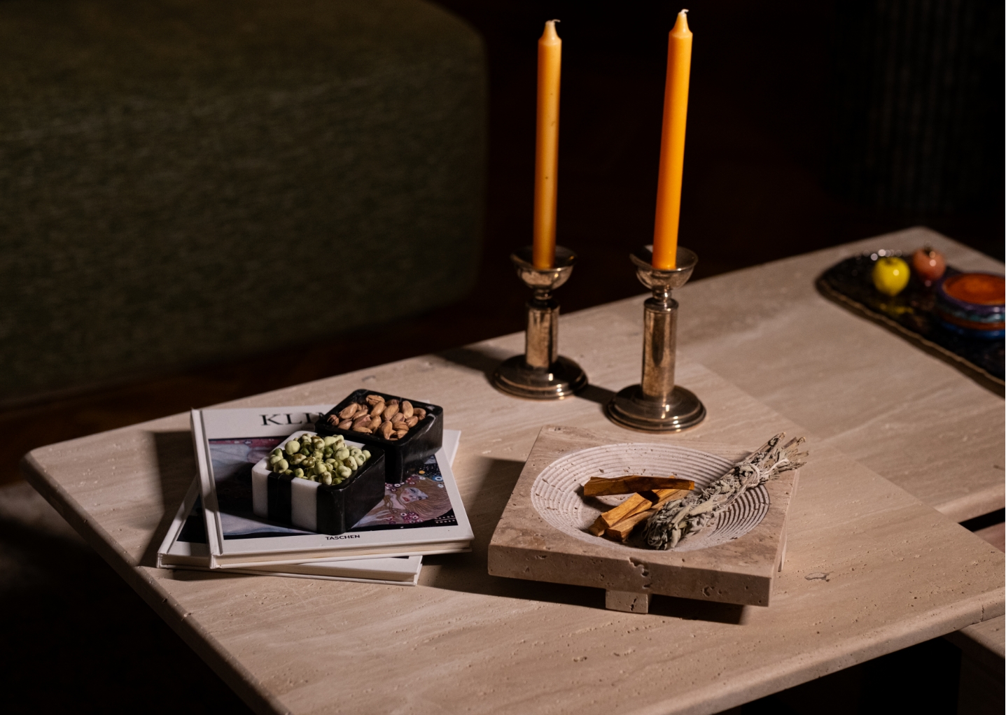 traverten masa örneği