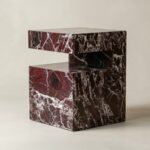 elazığ vişne mermer yan sehpa vorn model