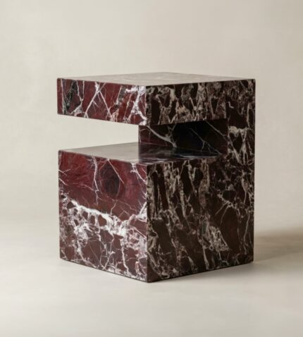 elazığ vişne mermer yan sehpa vorn model